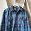 60’s Plaid Flannel - XL
