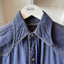 60’s Faded Blue Western Shirt - Medium