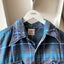 60’s Plaid Flannel - XL