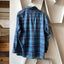 60’s Plaid Flannel - XL