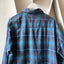 60’s Plaid Flannel - XL