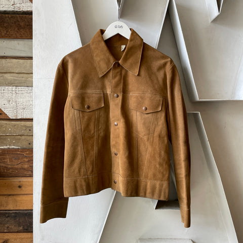70’s Towncraft Suede Trucker Jacket - Medium