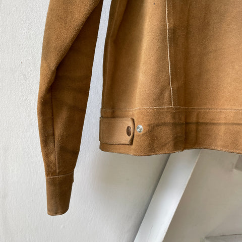 70’s Towncraft Suede Trucker Jacket - Medium