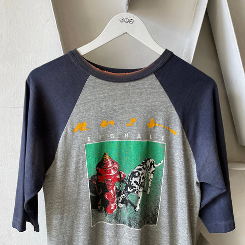 80’s Rush Signals Tour Raglan Tee - Medium