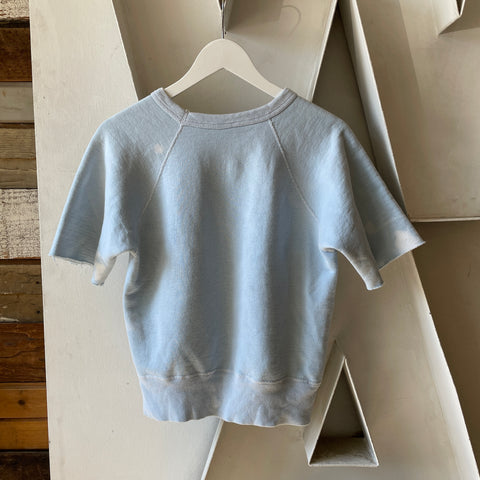 60's Fruit of the Loom Chopped Crewneck Sweatshirt - Medium