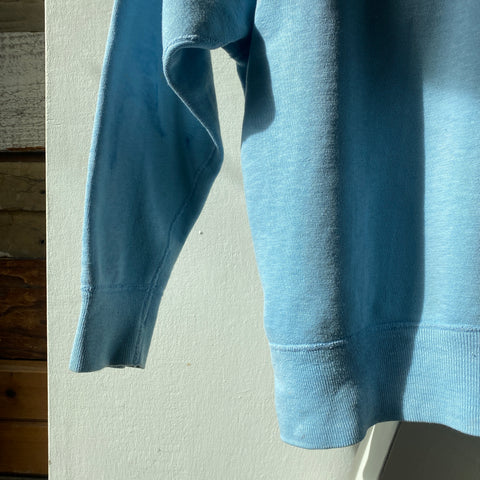 60's Faded Raglan Sweatshirt - Medium