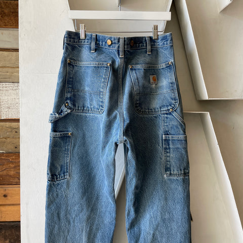 90’s Carhartt Double Knee Dungarees - 33” x 32.5”