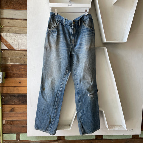 60’s Homebrew Levi's Boot Denim - 32” x 29”