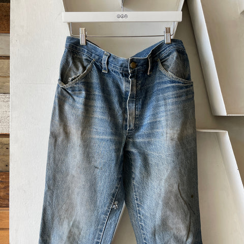 60’s Homebrew Levi's Boot Denim - 32” x 29”