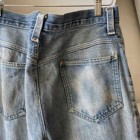 60’s Homebrew Levi's Boot Denim - 32” x 29”