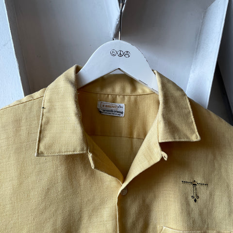 60’s Brent Loop Collar Shirt - Large