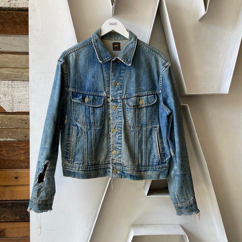 80’s Thrashed Lee Riders Denim Trucker - Medium