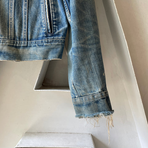 80’s Thrashed Lee Riders Denim Trucker - Medium