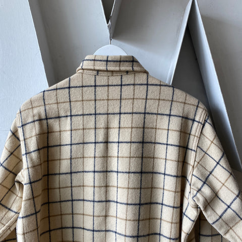 70's Norm Thompson Wool Flannel - Large