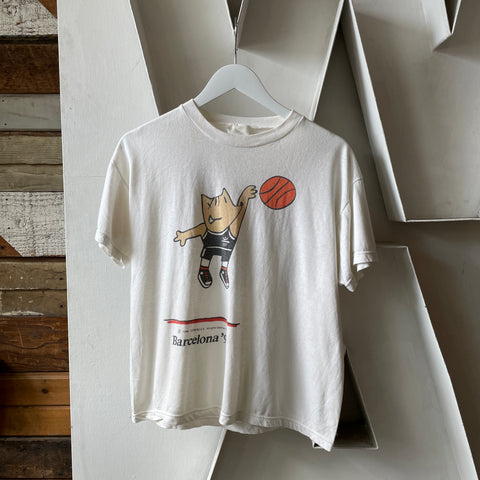 80’s Basketball Tee - Medium