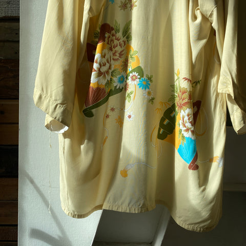 60's Rayon Kimono - Large