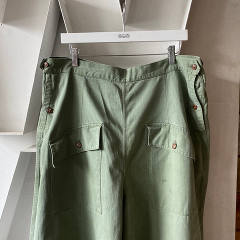 50's HBT Front Pocket Pants - 36” x 26.5”
