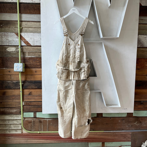 70’s Lee Thrashed Carpenter Overalls - 32” x 25.5”