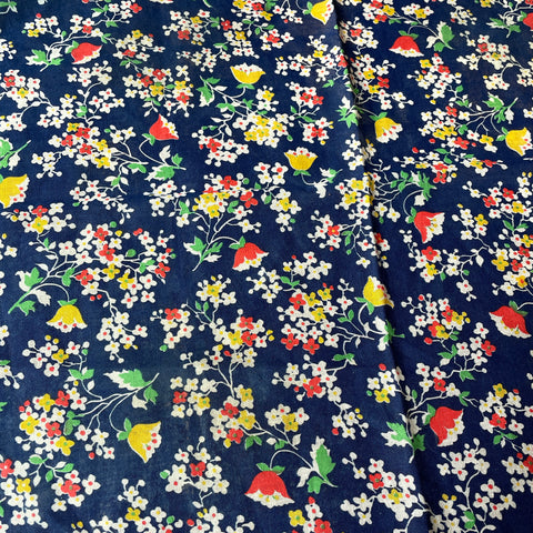 70’s Floral Bandana - OS