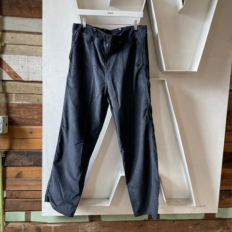 60’s Corduroy Work Pants - 34” x 29”