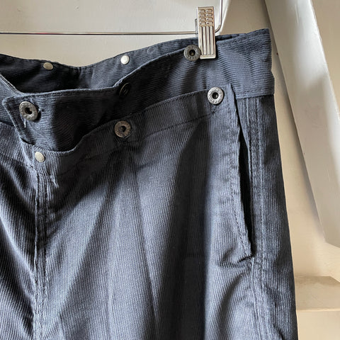 60’s Corduroy Work Pants - 34” x 29”