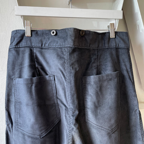 60’s Corduroy Work Pants - 34” x 29”