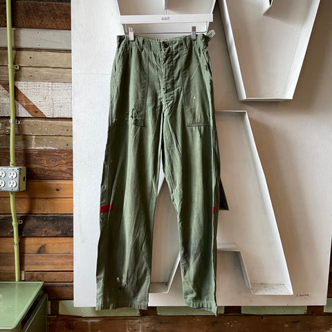 50’s Sateen Utility Trousers - 28" x 30"