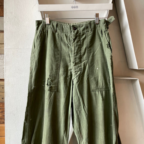 50’s Sateen Utility Trousers - 28" x 30"