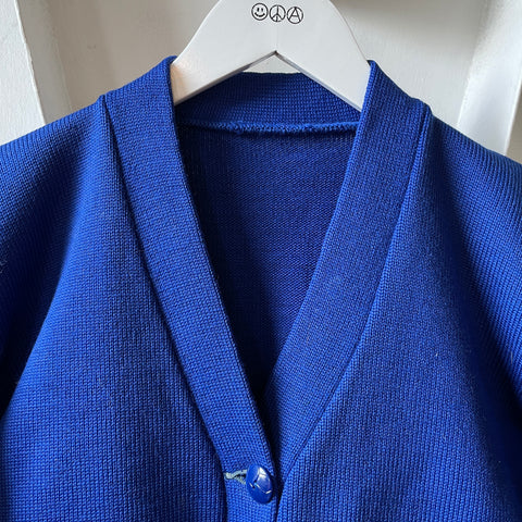 60’s Wool Varsity Cardigan - Medium