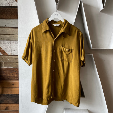 60’s DaVinci Loop Collar Shirt - XL