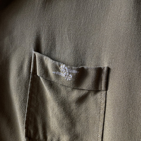 60’s DaVinci Loop Collar Shirt - XL