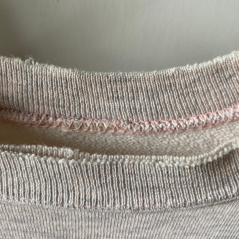 70’s Contrast Stitch Raglan Crewneck - XS