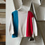 60’s Striped Boatneck Sweatshirt - Large
