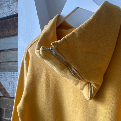 60's Zipper Hood Sweatshirt - Medium
