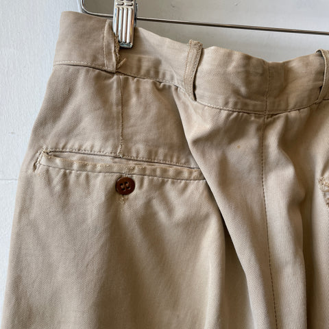 40’s J.C. Penney Chinos - 32” x 32”