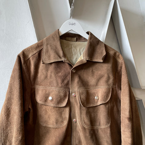 70’s Suede Trucker - Large