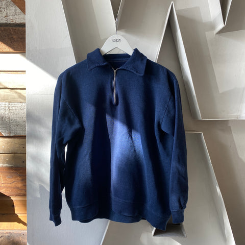 60's Quarter Zip Sweatshirt - Large