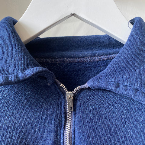 60's Quarter Zip Sweatshirt - Large