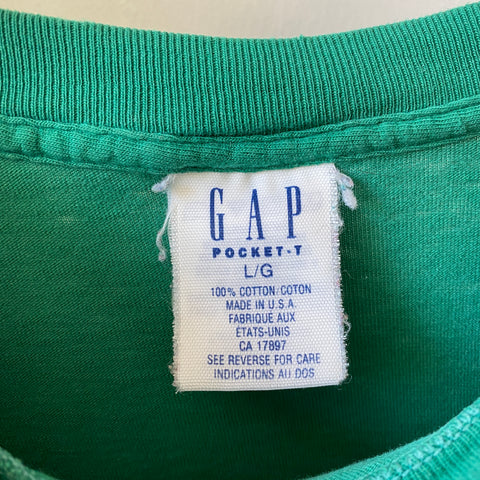 90's Gap Pocket Tee - Large