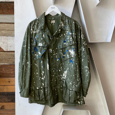 60's 3rd Pattern Non-Ripstop Poplin Jacket - Large