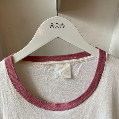 80's Fisherman Ringer Tee - Large