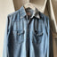 70’s Wrangler Denim Western Shirt - Small