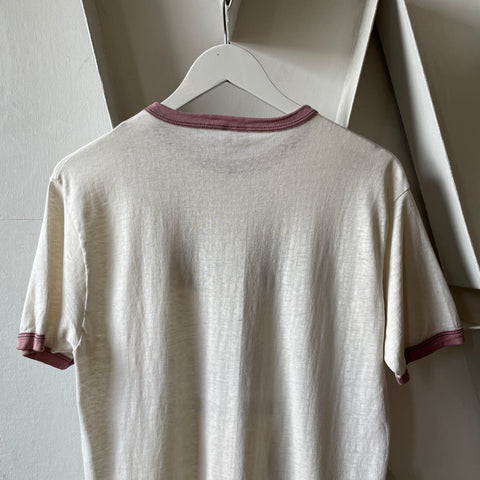 70’s Hanes Trike Race Ringer Tee - Large
