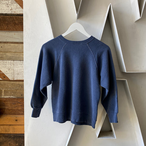 60's Champion Running Man Raglan Sweatshirt - Small
