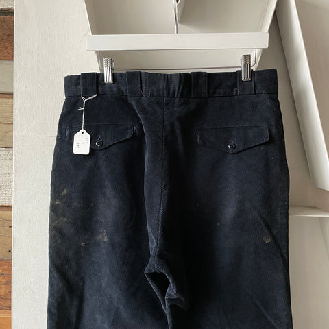70’s Lined Corduroy Trousers - 34” x 28”