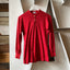 70’s Candy Cane Duofold Henley Thermal - Medium