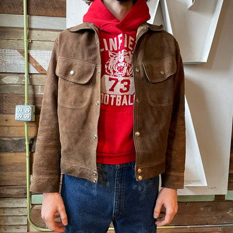 70’s Suede Trucker - Large