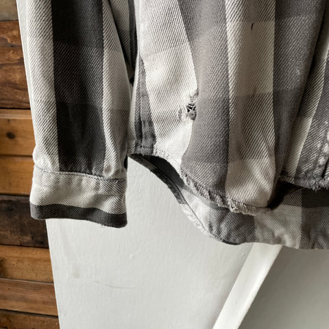 80’s Thrashed Cotton Flannel - Medium