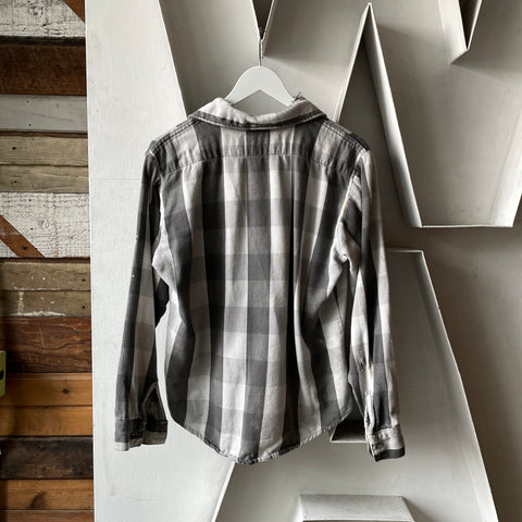 80’s Thrashed Cotton Flannel - Medium