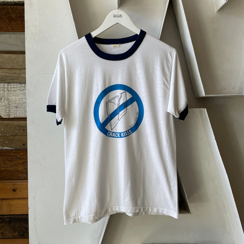 80’s Crack Kills Tee - Medium